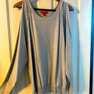 Women JLO XXL gray top